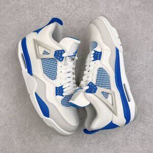 Air 4 Retro white sapphire blue